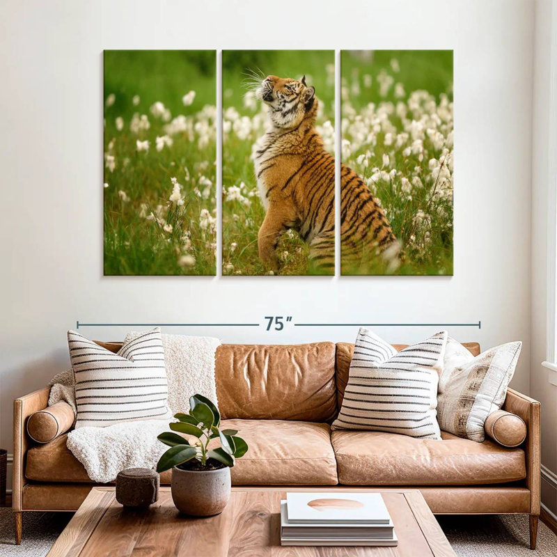 Tigre de Brampt, H 42 po x l 65 po