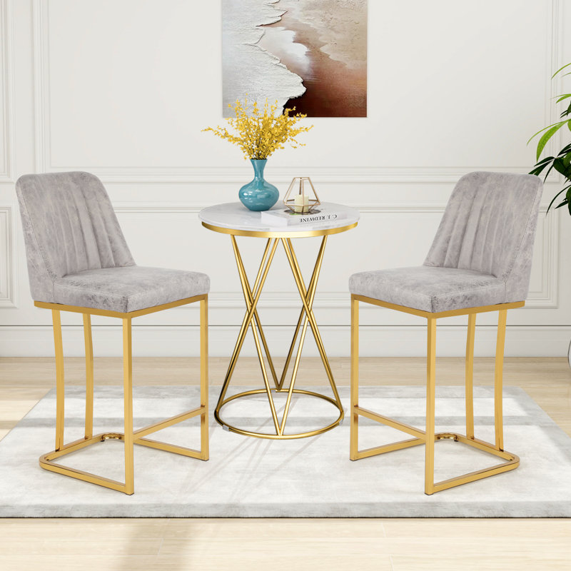 Tabouret de comptoir 25 po Branchville, Beige