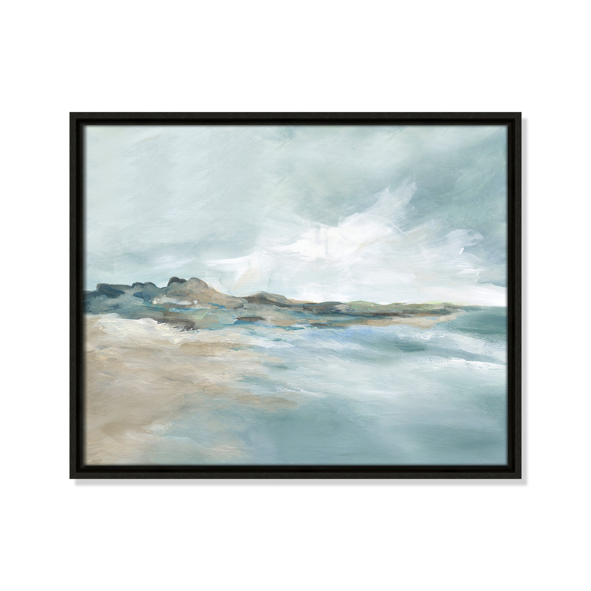 Sandpoint Print by Carol Robinson, Espresso, 17.5" H x 21.5" W
