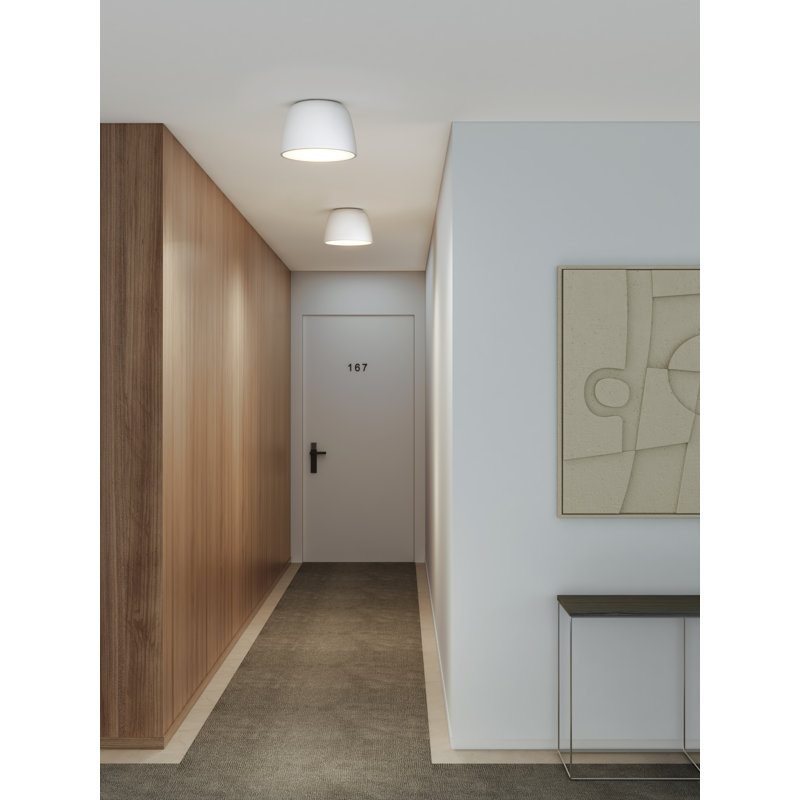 Taiko 2 - Light Flush Mount, Matte White