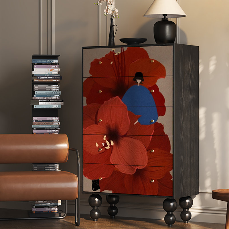 Armoire décorative française simple