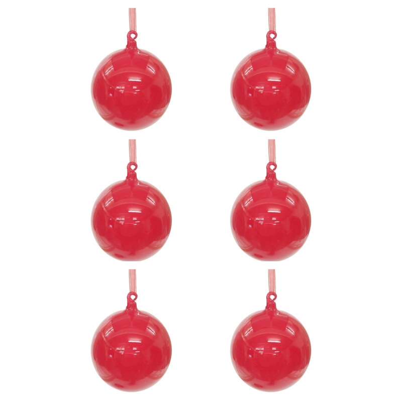 Boules en verre (ensemble de 6)