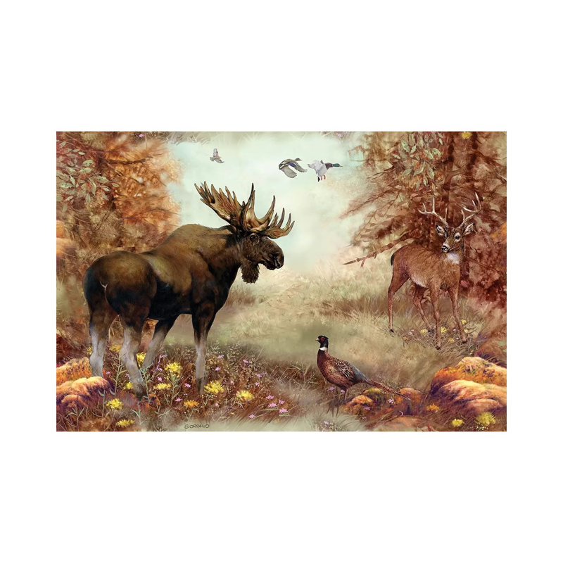 North America Majesty - Wrapped Canvas Painting, 20.32cm H x 30.48cm W x 1.905cm D