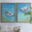 Anchored Dingy I, toile encadrée de qualité supérieure - prête à être accrochée-1162039009-1162039010