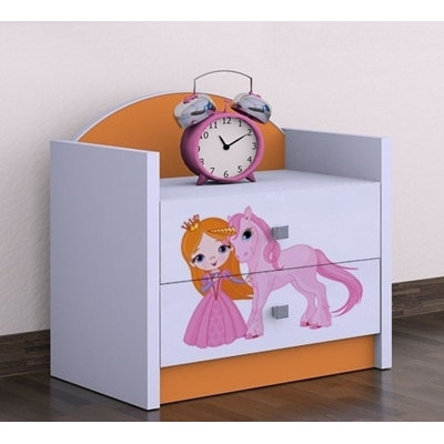 Pamelia 2 Drawer Nightstand
