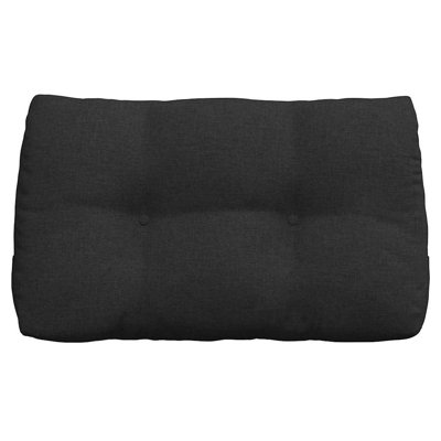 Back Pillow Brown 80 X 24 X 50 Cm Fabric