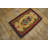 Antique American Hooked Wool Multicolor Jewel Tones Rug