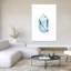 Art contemporain, art abstrait poisson côtier-295267876