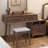 Modern Solid Wood Makeup Table Set, With a Mirror, And Drawers