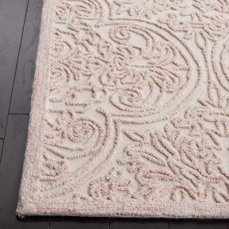 Msr Trace Martha Stewart Hand Tufted Wool And Cotton With Latex Rug, Rectangle 5' x 8'
