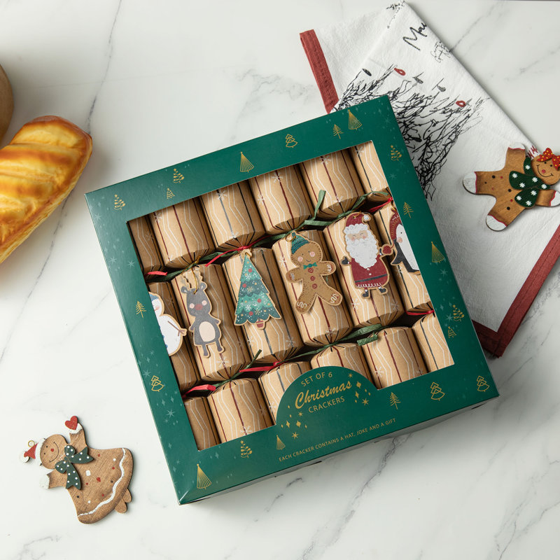 Ensemble de 6 pièces de table de fête de Noël pour Noël