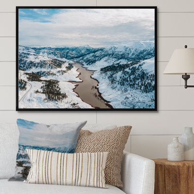 Impression sur toile Icy Alaskan Wilderness II