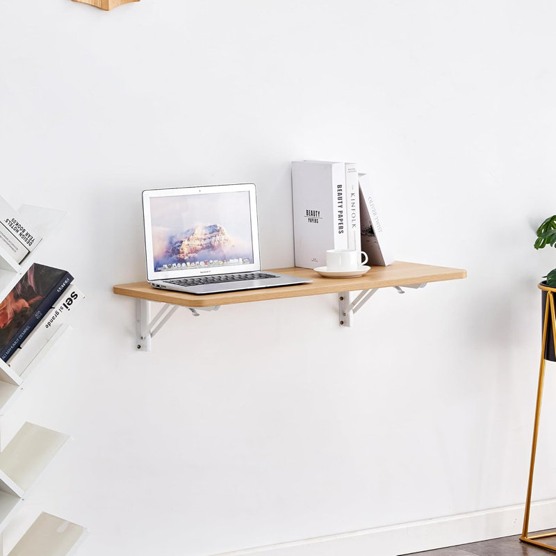 Laundry Room Folding Table Wall Mounted Folding Table For Small Spaces,fold Down Desk,workbench,addition To Garage & Shed/home Office/laundry Room/home Bar/kitchen & Dining Room