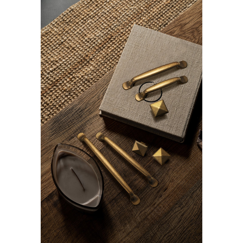Antique Brass 5-Inch Arch Cabinet Bar Pull
