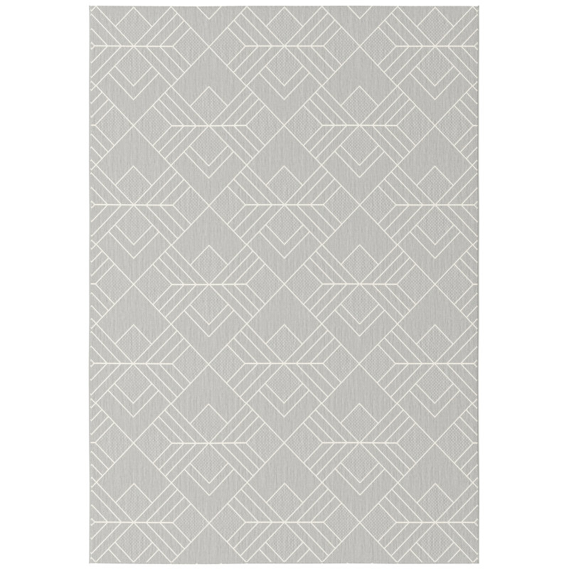 Pleione Geometric Flatweave Area Rug, Rectangel 80 x 150cm