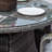 Algird 4 - Person Wicker Patio Dining Set with Round Table , Cushions Included-42659761