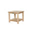 Bahama Outdoor Square Teak Side Table