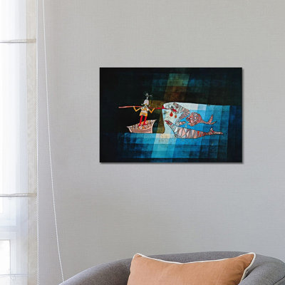 Sinbad the Sailor by Paul Klee - 1 Piece Wrapped Canvas Painting