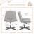 Brenae Upholstered Armless Swivel Task Chair-87757313-92191380