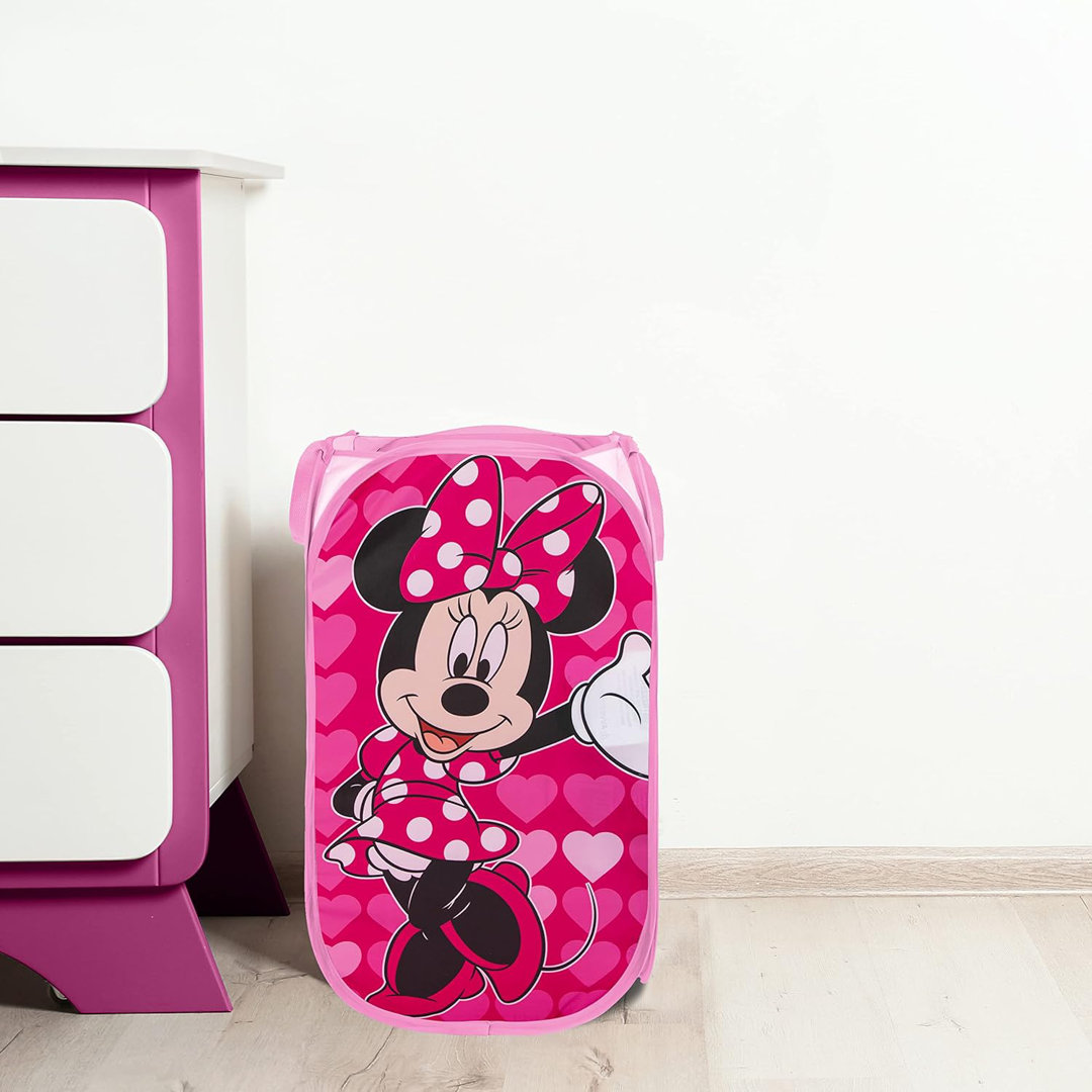 Disney Minnie Maus Herzen Pop-up-Korb WÃ¤sche oder Spielzeug