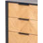 Aneliya 45cm W Metal Bedside Table