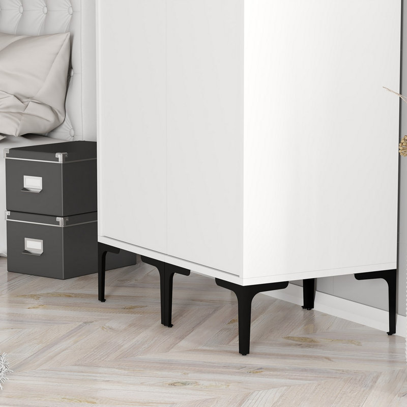Armoire Ayreanna, Blanc