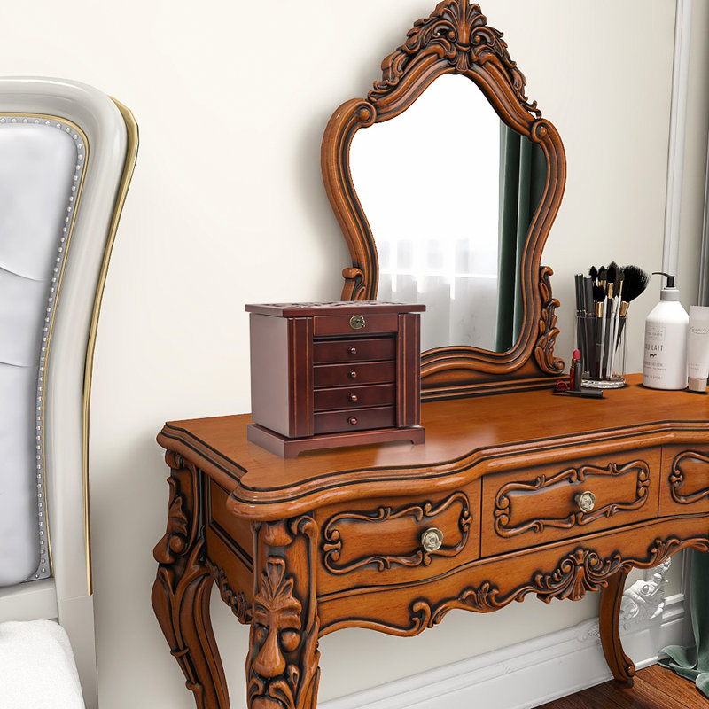Wood Jewelry Box +