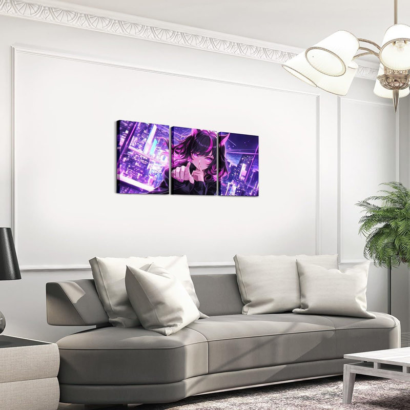 3 Piece Wrapped Canvas Print