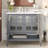 Bathroom Vanity with Ceramic Sink-500479095