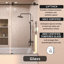 Porte de douche coulissante semi-sans cadre l 60 po x H 60 po-102264182