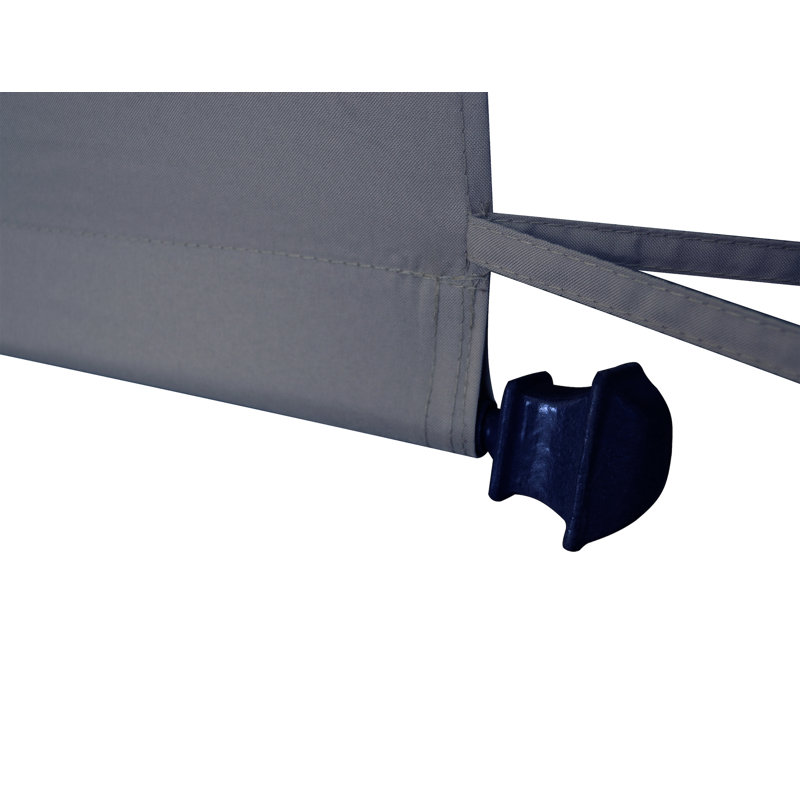 Gray Polyester Replacement Canopy Top for 8' x 10' Pergola