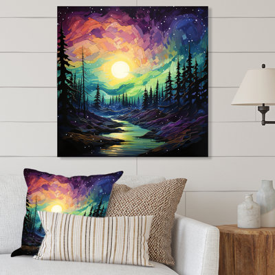 Aurora Borealis Aurora Symphony VII - Aurora Borealis Print on Metal