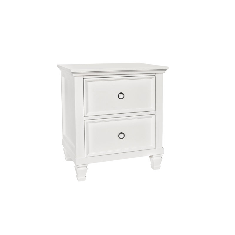 Gilpin 24'' W Nightstand, White