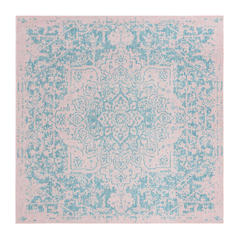 Tapis intérieur / extérieur Jill Zarin, Carré 7 pi 10 po