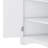 Triangular Corner Cabinet With Adjustable Shelves And Chic Doors-1413908231