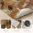Abstract Art Non-Slip Washable Kitchen Mats