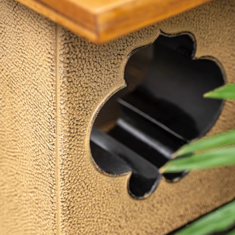 Rangement pour bonsaï Garden, H 20,08 po x l 47,24 po x P 11,81 po, Brun