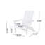 Chaises portatives en bois Adirondack, pliable moderne et rustique pour patio