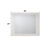 Naima II White High Gloss Finish Mirror