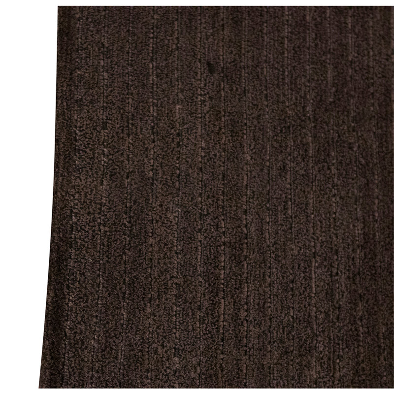 Hand Knotted Area Rug in Dark Brown