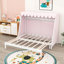 Twin XL Platform Bed with Trundle, Storage Shelf and Warm LED Lights-226351473