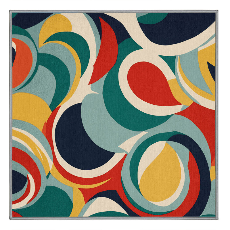 Breezy Charm Rug, Square 3'