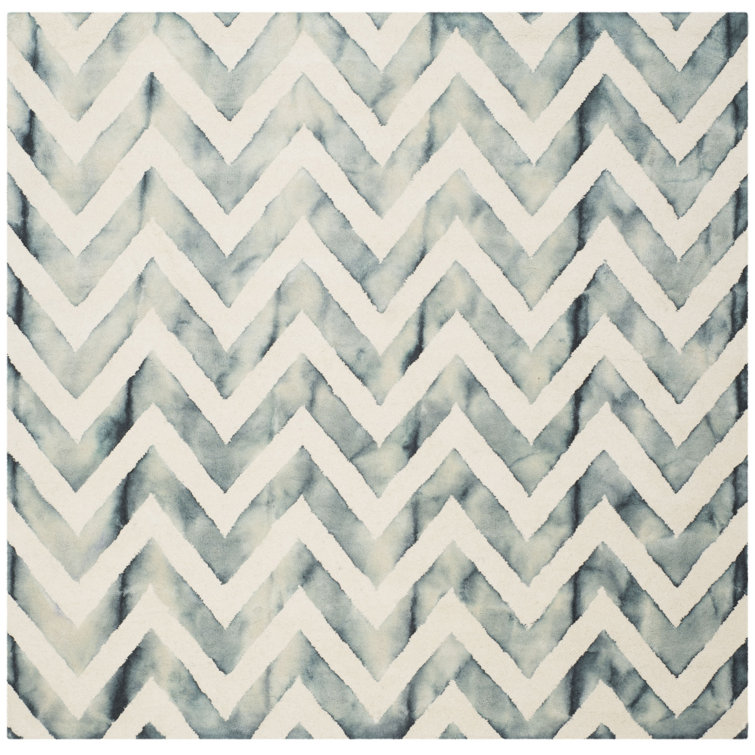 Danny Hand Tufted Wool Chevron Rug