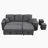 Lablanc 3 - Piece Velvet Sectional-1067362091