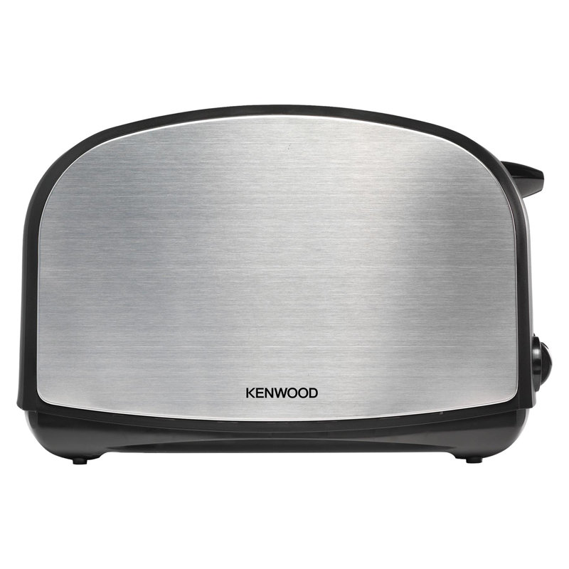 2 Slice Toaster Stainless Steel W Black Accents