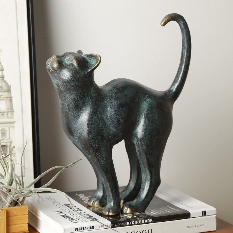 Sculpture de chat