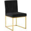 Chaise d'appoint rembourrée en velours Amberdawn-1602561295-1602561294