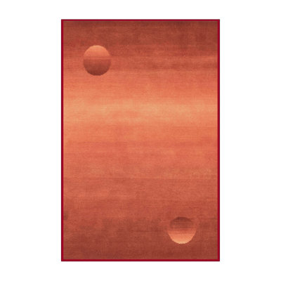 Tapis abstrait 100% lavable à la machine 3441