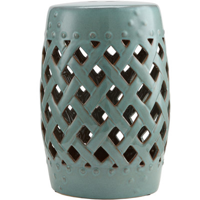 Round End Table Drum End Table Metal Accent Table Side Table For Outdoor Use
