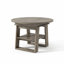 Table de salle à manger ronde extensible de 110 à 150 cm pour 4 à 6 personnes, table de cuisine ronde transformable en ovale avec rallonge intégrée rabattable, piètement stable en forme de H et tablette de rangement, grise-738472875